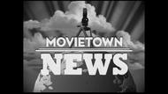 An old-timey newsreel